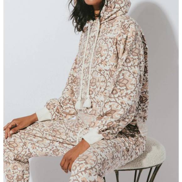 NEW CLEOBELLA jaidev hoodie in greece block print - Picture 3 of 3